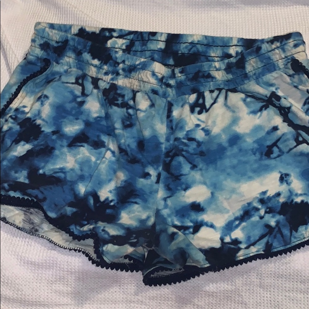 Tie-dye shorts